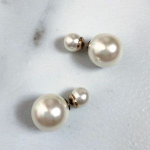 BaubleBar Pearl Back Stud Earrings